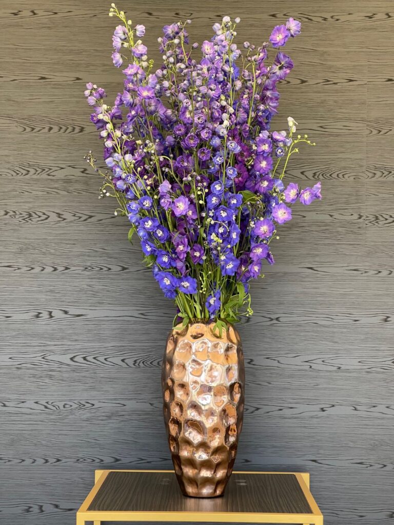 Elegant tall flower arrangement