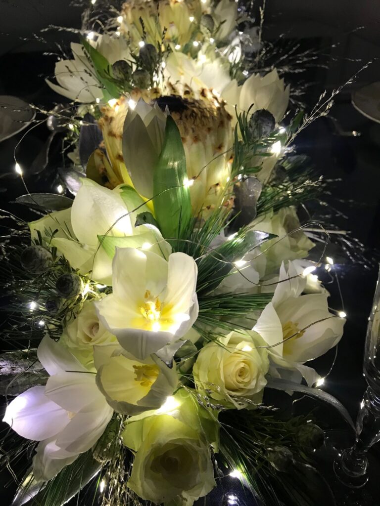 Christmas table decoration